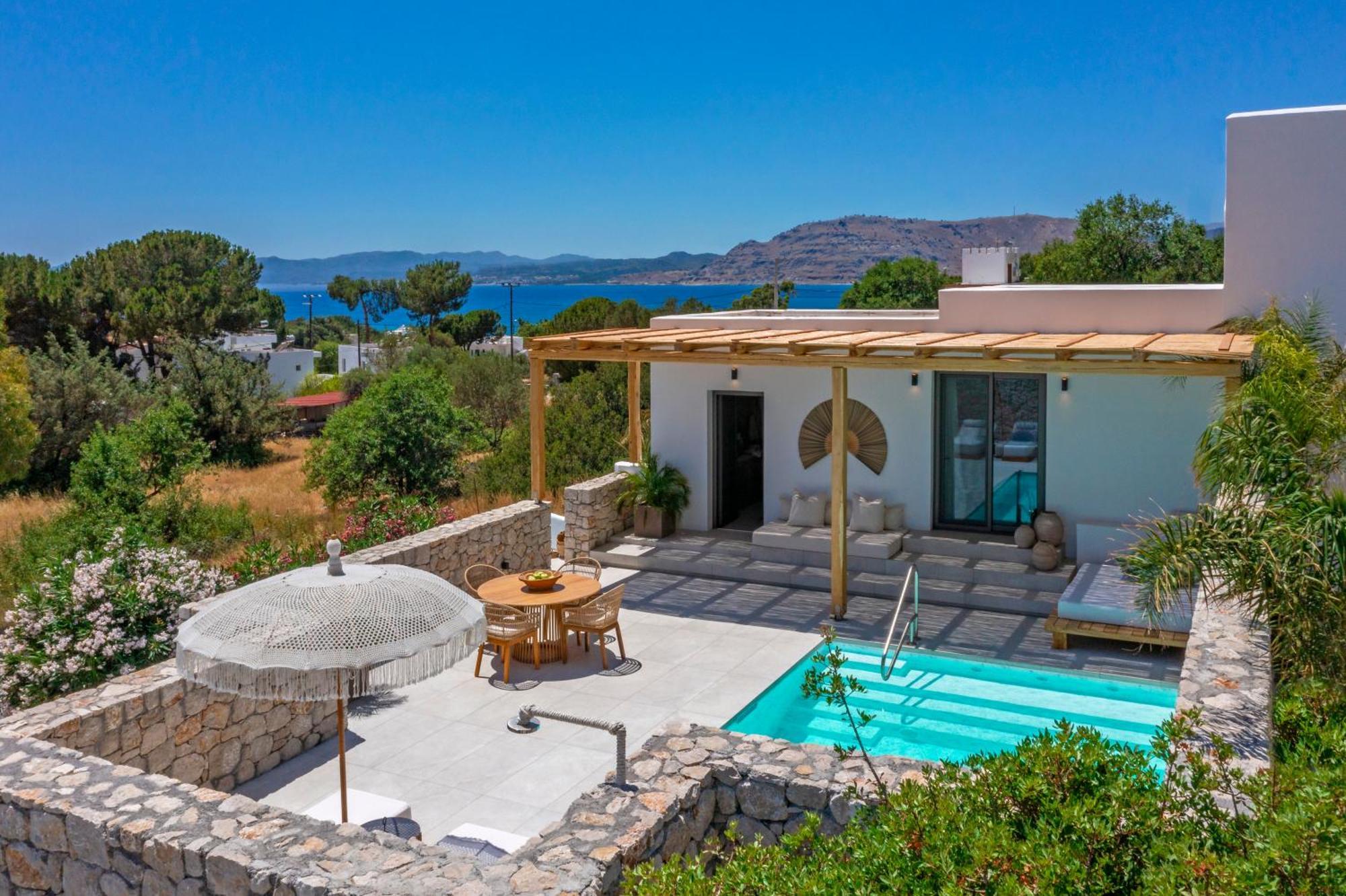 Milos Villas Complex Pefki  Luaran gambar